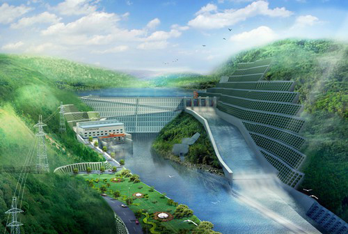 德保老挝南塔河1号水电站项目